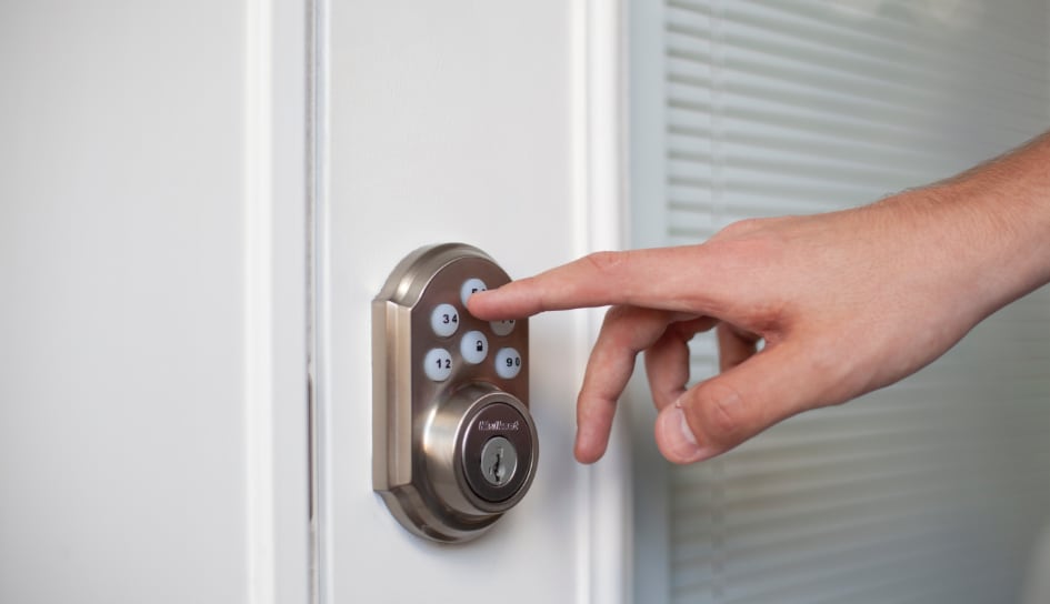 ADT smartlock on a Wausau home